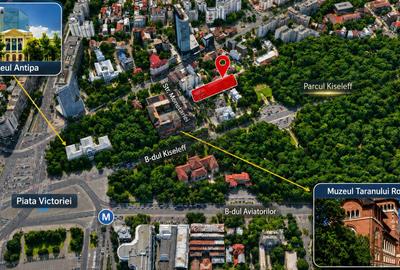 Apartament cu 3 camere decomandat, mobilat în Victoriei