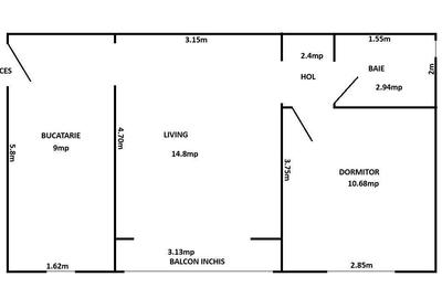 COMISION 0% Apartament cu potențial excelent în Mănăștur, Aleea Peana - 7
