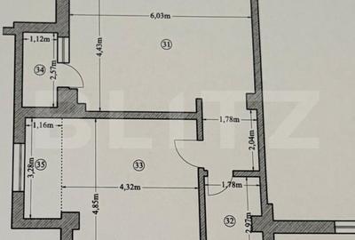 Apartament cu 2 camere decomandat în Exterior Sud