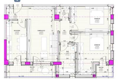 Apartament intabulat cu 3 camere 2 bai zona Pictor Brana din Selimbar - 4