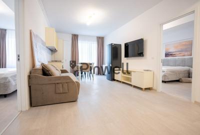 Apartament cu 2 camere decomandat, mobilat în Central