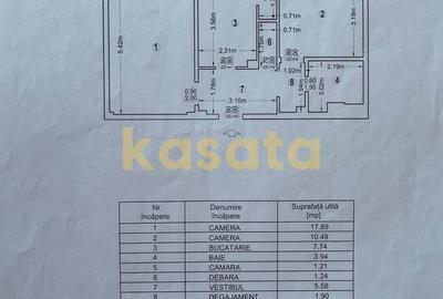 APARTAMENT 2 CAMERE | 54mp_1983 | MIHAI BRAVU_VITAN | RENOVAT COMPLET - 8