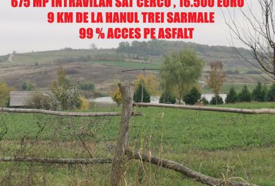 Cercu , Strada Hotarului , 3 km de cartier Visoianu , 16.500 euro - 4