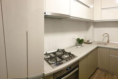 Apartament cu 3 camere semidecomandat, mobilat în Barbu Văcărescu