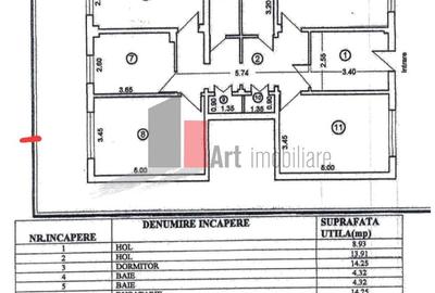 Ap 4 cam Giurgiu decomandat, parter - 2