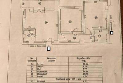 Statiunea Mamaia Zona Vega Apartament 3 camere si loc de parcare - 22