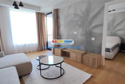 Apartament cu 2 camere semidecomandat, mobilat în Băneasa