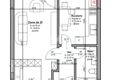TVA inclus | Garsoniera decomandata in Pitesti | Zona Stadion - 5