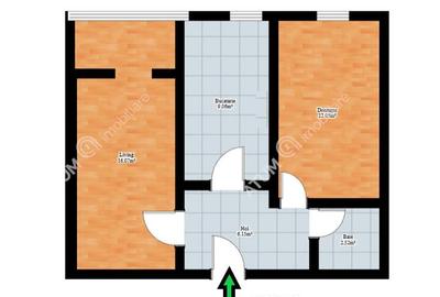 Apartament 2 camere decomandate balcon in zona Mihai Viteazu Sibiu - 5