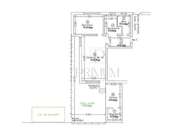 Dumbravita - 2 Camere - Parter cu curte - Bucatarie inchisa - Loc de parcare inc - 15