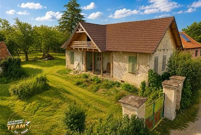 FILM! Casa personalizabila +2.700mp teren,pomi fructiferi,langa Sfantu Gheorghe: - 2