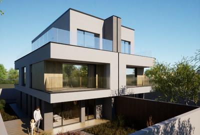 Vile premium individuale S+P+1E+2R, subsol, 4 dormitoare, living, curte proprie - 4