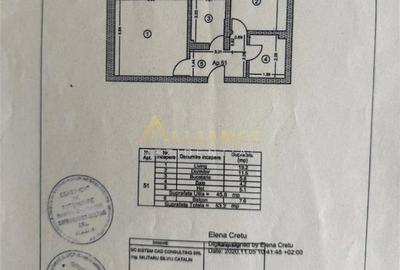 Apartament 2camere /mobilat si utilat /54mp   /metrou Berceni 15min/parcare incl - 15