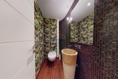 De inchiriat | Apartament 4 camere | Terasa 55 mp | Primaverii - 12