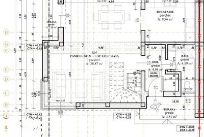 Casa de vanzare 120 mp, 4 camere,3 bai, teren 350 mp, DEZMIR - 3