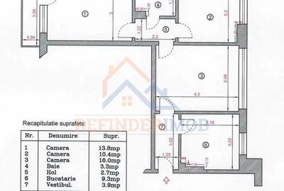Apartament 3 camere renovat complet - Stefan cel Mare - 8