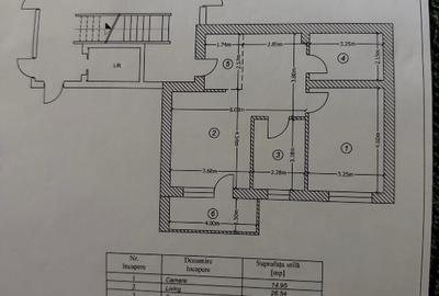 Apartament cu 2 camere decomandat în Central