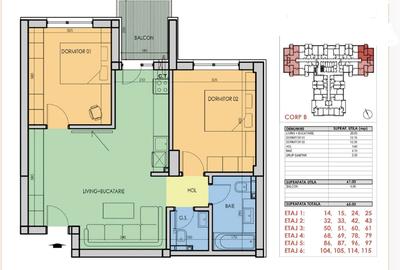Apartament 3 camere/finisat la cheie-mutare imediată/7 minute metrou Berceni - 8