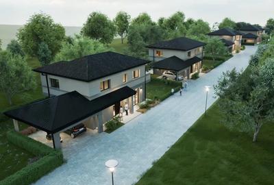 Casă individuală pasivă nZEB de vânzare în Florești, ansamblu exclusivist - 4