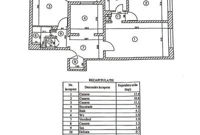 3 Camere - Dreptatii - Metrou Gorjului - 1