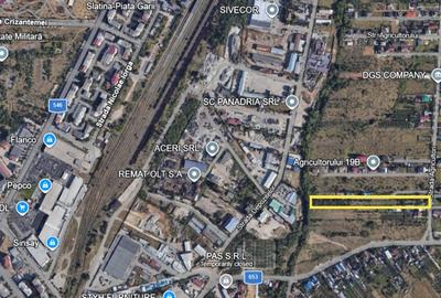 Teren intravilan 5000 mp str. Agricultori Slatina, Olt - 1