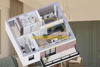 Apartament 2Camere-Decomandat 55mp-Bloc nou!Kaufland Iasi Voinesti!-Comision 0% - 9