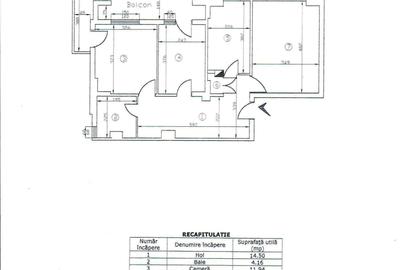 Etaj intermediar! Apartament 3 camere 76mp, Dacia, centrala termica + AC - 13