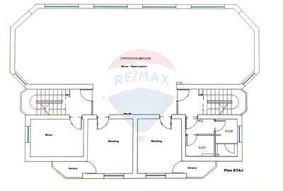 Spatiu birouri de inchiriat 46-120 mp Semicentral. Comision 0% - 9