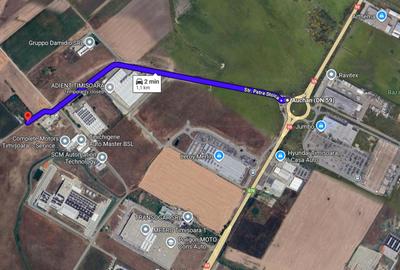 Teren industrial/comercial cu PUZ-14.414 mp–Calea Sagului, Timisoara - 4