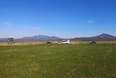 Teren plat P +4 Bran, panoramic munti, DN73, toate utilitatile - 14