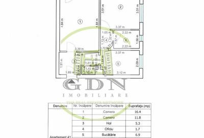 Vanzare apartament 2 camere â decomandat, cu balcon si vedere panoramica - 7