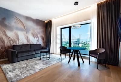 Apartament cu 2 camere semidecomandat, mobilat în Floreasca