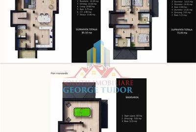 Vila P+1E+M 225 mp.utili, Soseaua Unirii,Corbeanca, NU se aplica TVA, 0%COMISION - 21