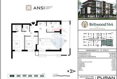 De vanzare | 3 camere + terasa | Iancu Nicolae - 1