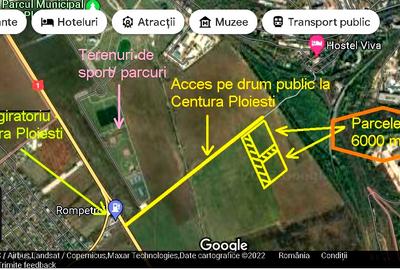 Teren intrav. Ploiesti, langa Parcul Municipal Vest_6000 mp_lichidare - 1