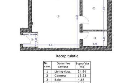 Apartament 2 camere premium - City Point Aviatiei  - Balcon generos - 4