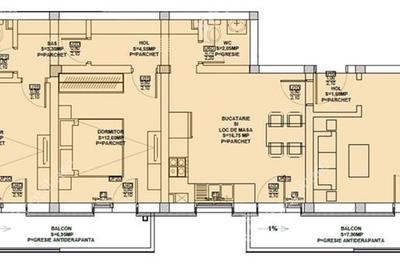 Apartament cu 3 camere 2 bai si 2 balcoane etaj 1 zona Doamna Stanca - 8