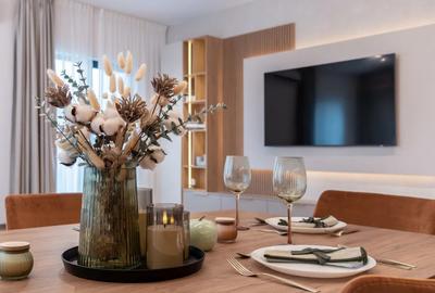 Penthouse 4 camere de inchiriat LUX | Darwin residence | Terasa 85mp - 3