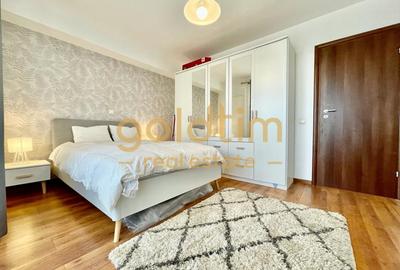 Apartament cu 2 camere semidecomandat, mobilat în Pipera