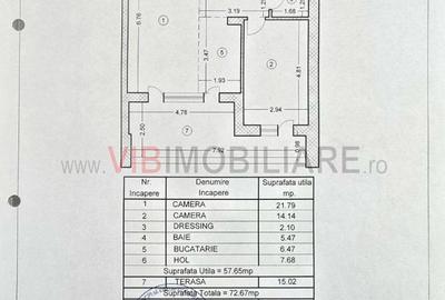 2 Camere - Matei Millo - Voluntari - Padure - Parcare - 12