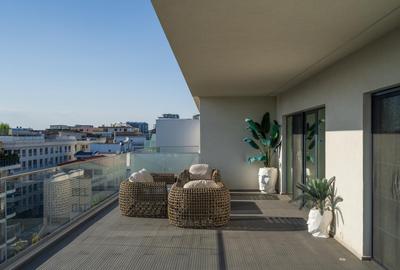 Penthouse superb cu 4 camere in imobil premium, 3 locuri de parcare in Herastrau - 1