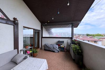 PENTHOUSE MANSARDAT, TERASĂ VEDERE PANORAMICĂ, 122 MP, LOC PARCARE, SECTOR 4 - 11
