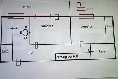 Apartament cu 2 camere, decomandat, 60 mp, terasa, zona Observatorului - 8