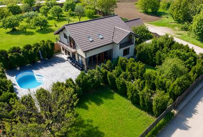Casa Individuala Piscina Snagov 5 Camere 770 mp teren liber Piscina - 1