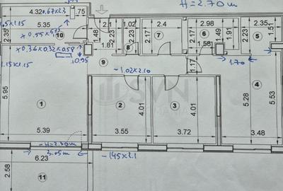 REA1024140 Apartament 4 Camere Mobilat I Serban Cantacuzino I Pipera - 13