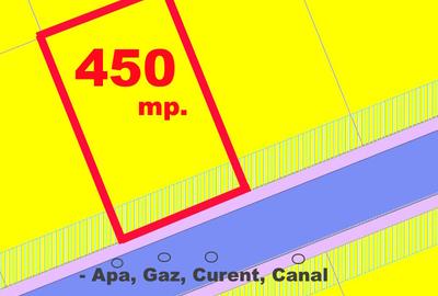 Teren Construcții intravilan de 450 mp, în Cetate