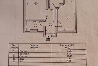 Ag BRASADAS vinde ap 2 cam 59mp Et 5/6 PRIMA LINIE Năvodari. - 12
