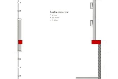 Spatiu Comercial - Zona Marasti - Vad bun - Constructie Noua - 3