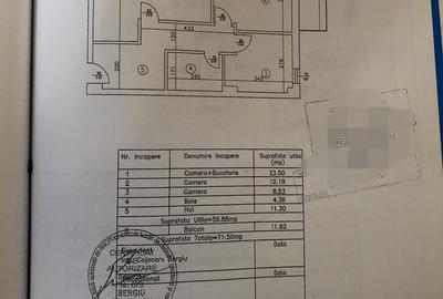 Apartament cu 3 camere decomandat în Valea Lupului