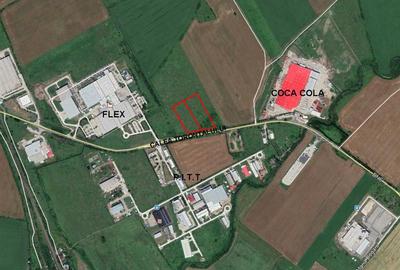 Teren INDUSTRIAL cu PUZ de vanzare pe Calea Torontalului - 1